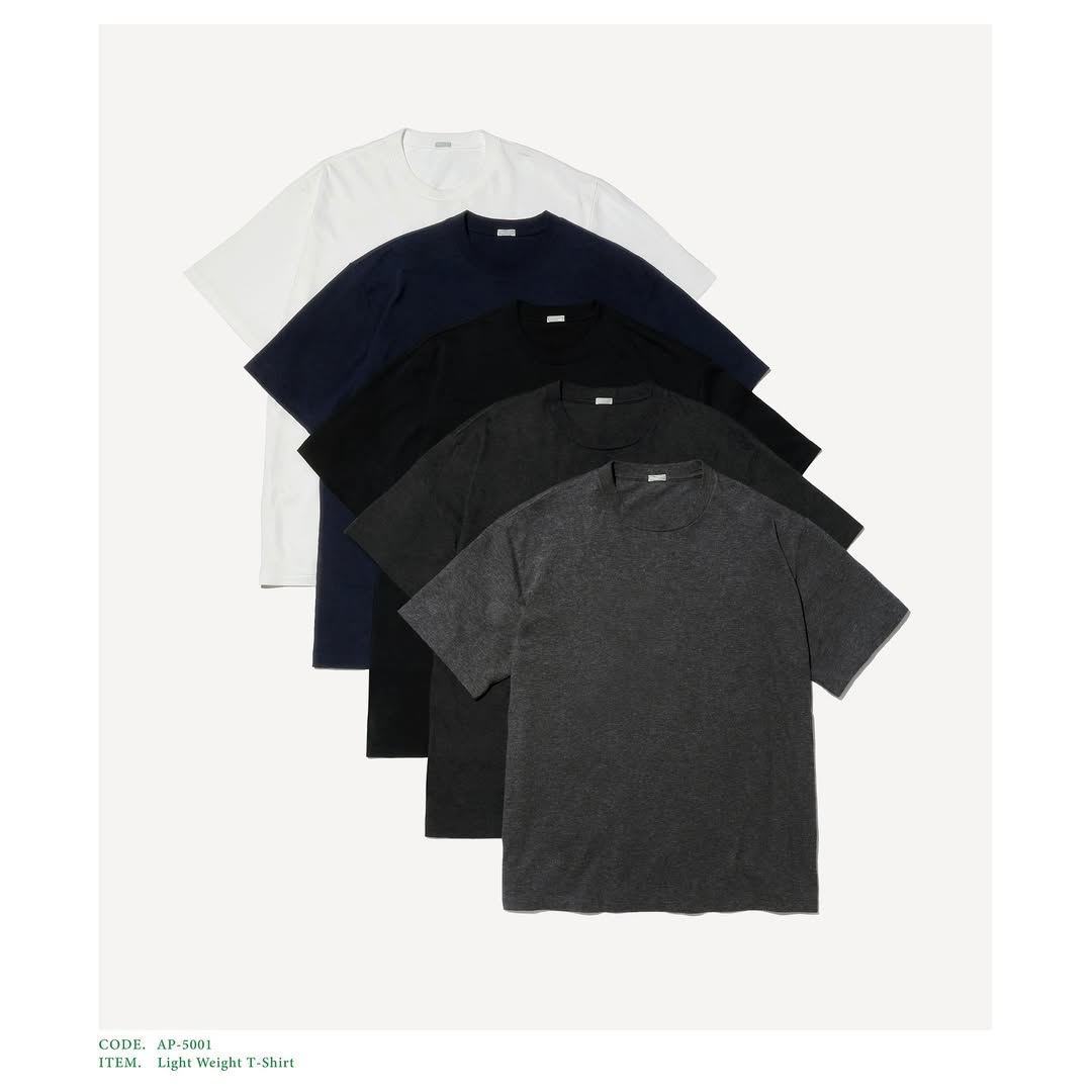 A.PRESSE 25AW Light Weight T-Shirt